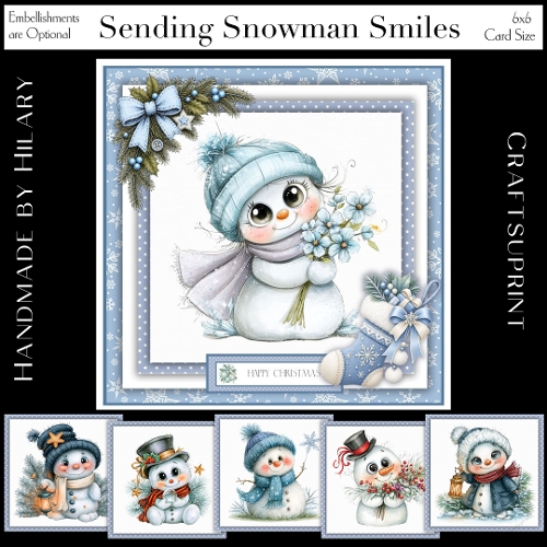 Sending Snowman Smiles