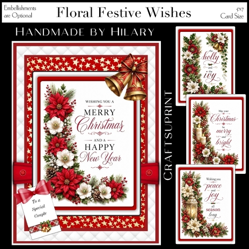 Floral Festive Wishes