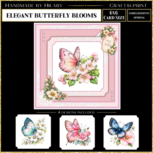 Elegant Butterfly Blooms