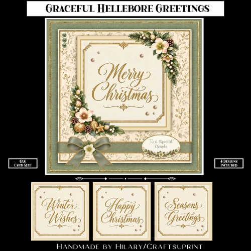 Graceful Hellebore Greetings