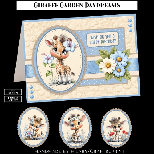 Giraffe Garden Daydreams