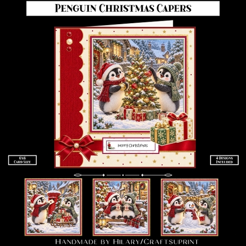 Penguin Christmas Capers