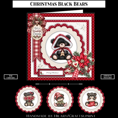 Christmas Black Bears