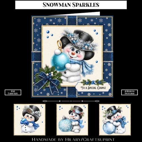 Snowman Sparkles