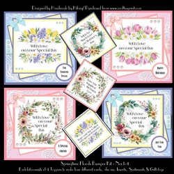 Springtime Florals Bumper Kit - incl. Kit #1-4