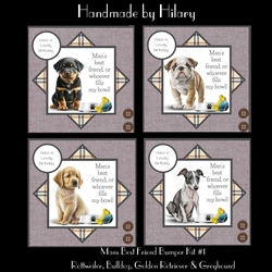 Mans Best Friend - Bumper Kit #1 (Makes 4 Cards)