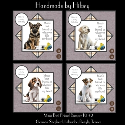 Mans Best Friend - Bumper Kit #2 (Makes 4 Cards)