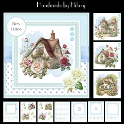 Theres No Place Like Home (7x7 inch square card kit)