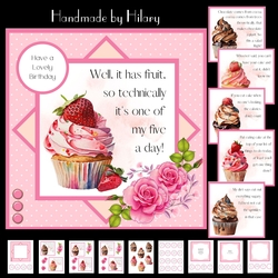 Naughty But Nice (7x7 inch square card kit)