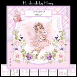 Belle the Fairy Princess (7x7 inch square card kit)