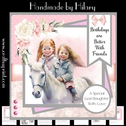 Better with Friends (7x7 inch square card kit)