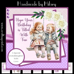 Filled with Fun (7x7 inch square card kit)