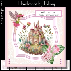 Fairy Castle #1 (7x7 inch square card kit)