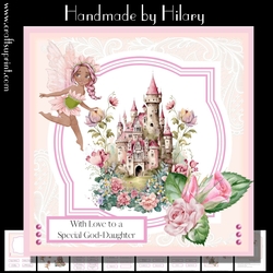 Fairy Castle #3 (7x7 inch square card kit)