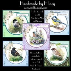 Garden Birds Massive Bumper Collection (7x7 inch square card kits)
