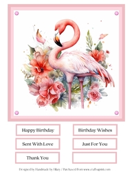 Flamingo Quick Card #1