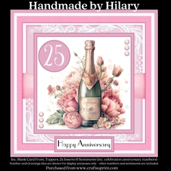 Champagne Anniversary Wishes