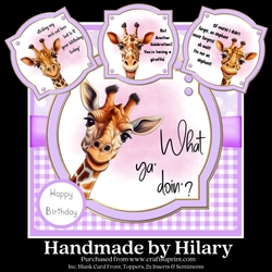 Giraffe Birthday