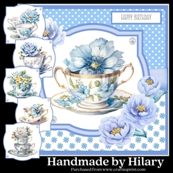Pretty Floral Teacups