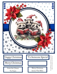 We Wish You a Merry Christmas 8x8 Quick Card #1