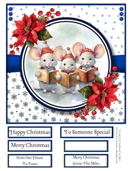 We Wish You a Merry Christmas 8x8 Quick Card #5