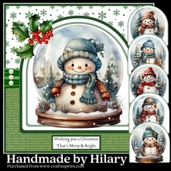 Snowman Snowglobes