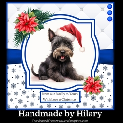 Christmas Scottie