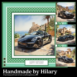 Black Sports Car #2