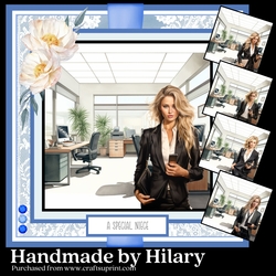 The Blonde Business Woman