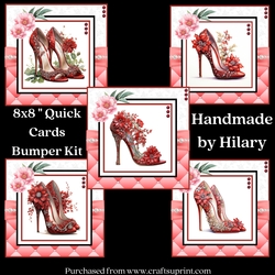 Ruby Slippers 8x8 Quick Card Bumper Kit