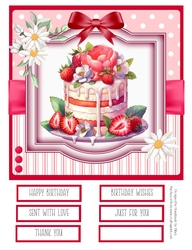 Its Strawberry Season 8x8 Quick Card #6