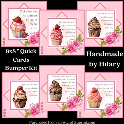 Naughty But Nice 8x8 Quick Card Bumper Kit