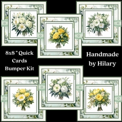 Elegant Blooms 8x8 Quick Card Bumper Kit