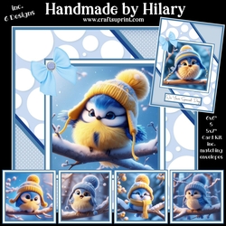 Baby Blue Tits