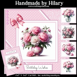 Pink Peony Arrangements