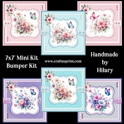 Blooming Butterflies Bumper Kit
