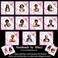 Happy Birthday Cakes (Ethnic) - Bumper Kit
