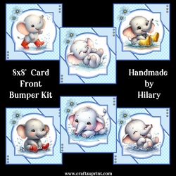 Just Splashing Around 8x8 Card Front Kit