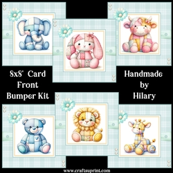 Patchwork Soft Toys 8x8 Card Fronts Bumper Kit
