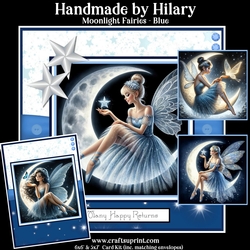 Moonlight Fairies Blue