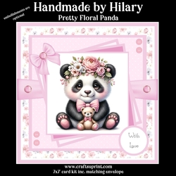 Pretty Floral Panda