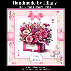Say it With Flowers - Pink