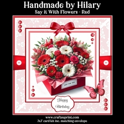 Say it With Flowers - Red