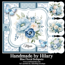 Blue Floral Bouquets