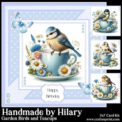 Garden Birds and Teacups