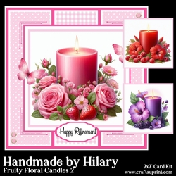 Fruity Floral Candles 2