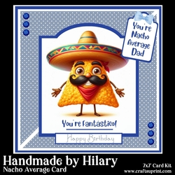 Nacho Average Card