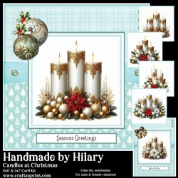 Candles at Christmas