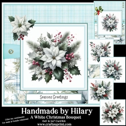 A White Christmas Bouquet
