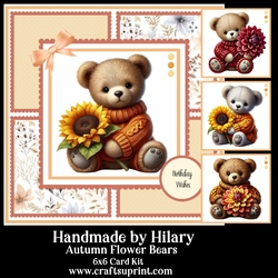 Autumn Flower Bears